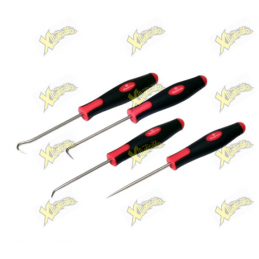 Set attrezzi per rimozione o-ring/paraoli (4 pezzi)