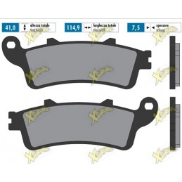 Polini sintered brake pads...