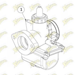Carburatore Ohvale ZS KF19...