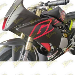 Carena Ohvale laterale sinistra nera o bianca 01.CA.0053.L