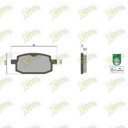 Malossi approved brake pads...