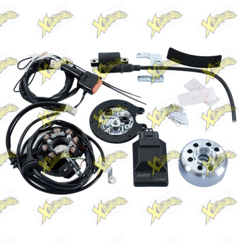 Accensione digitale Polini for race scooter Piaggio 50cc H2O con uscita luci 171.0570