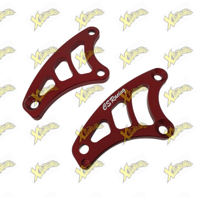 Pair of Cs footrest supports for Grc RRZ