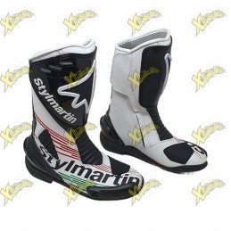 Stivali moto bambini Dream RS EVO – Bianchi e Neri – Taglie 34/40