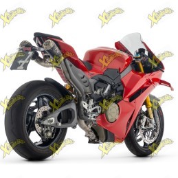 Arrow Pro-Race Titanium Black High Racing Exhaust for Ducati Panigale V4 2025 71253CP