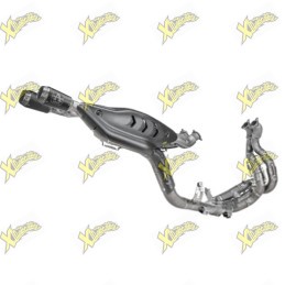 Scarico Arrow Pro-Race titanio nero alto racing per Ducati Panigale V4 2025 71253CP