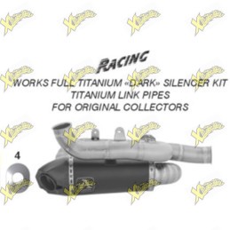 Terminale Arrow Works Racing Titanio Dark Ducati Panigale V4 / V4S 2025 71163PKR