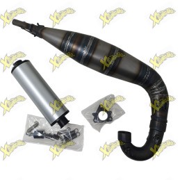 Marmitta completa Ghr factory team 50cc