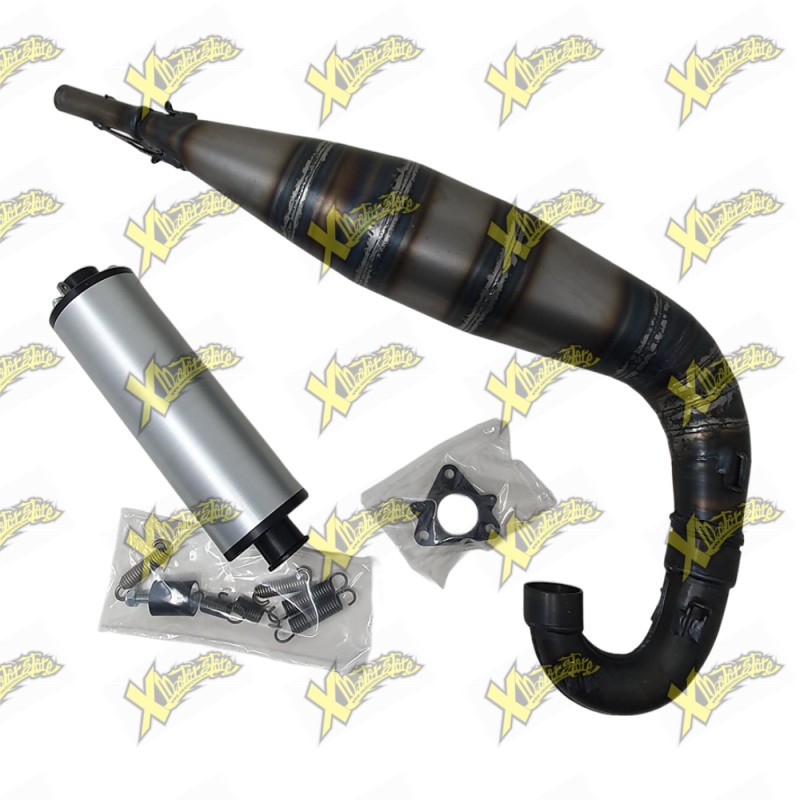 Marmitta completa Ghr factory team 50cc