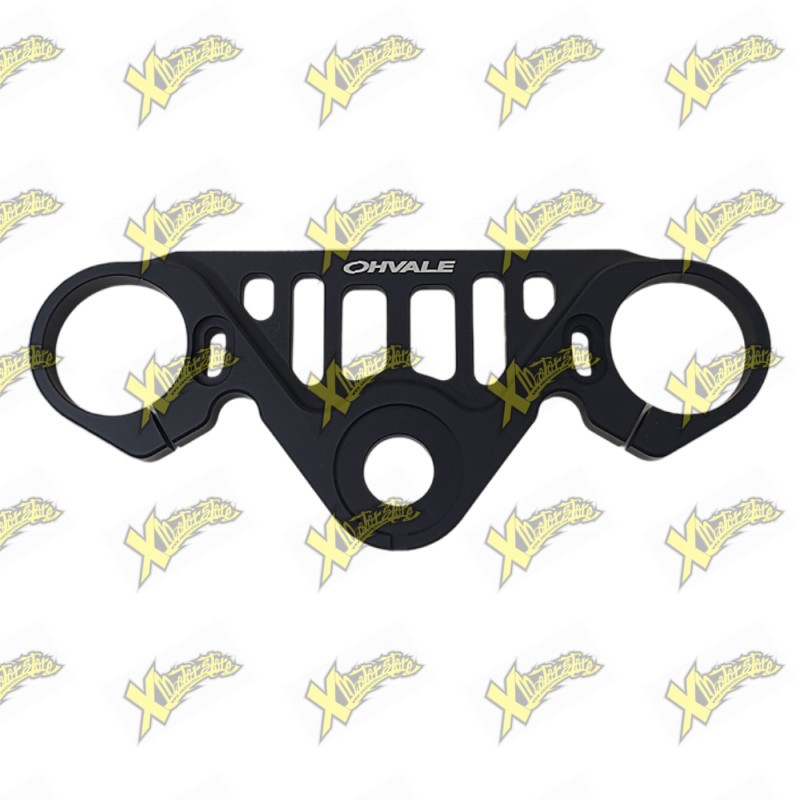 Black upper steering plate for Ohvale Gp-0 evo and Gp-2 03.ST.0053.L