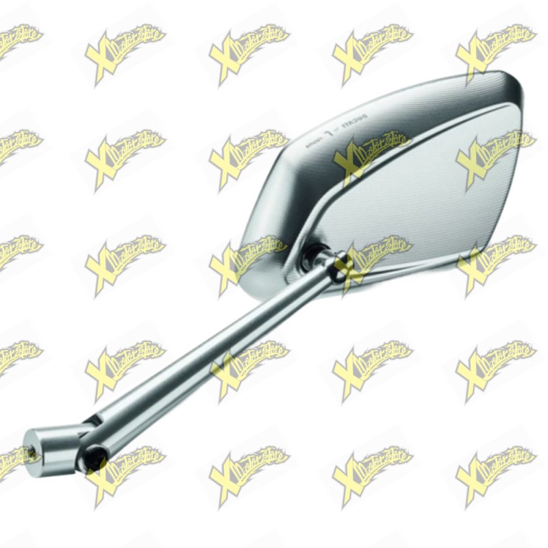 Specchio retrovisore sinistro Ducati in alluminio argento – Codice 96880541AB