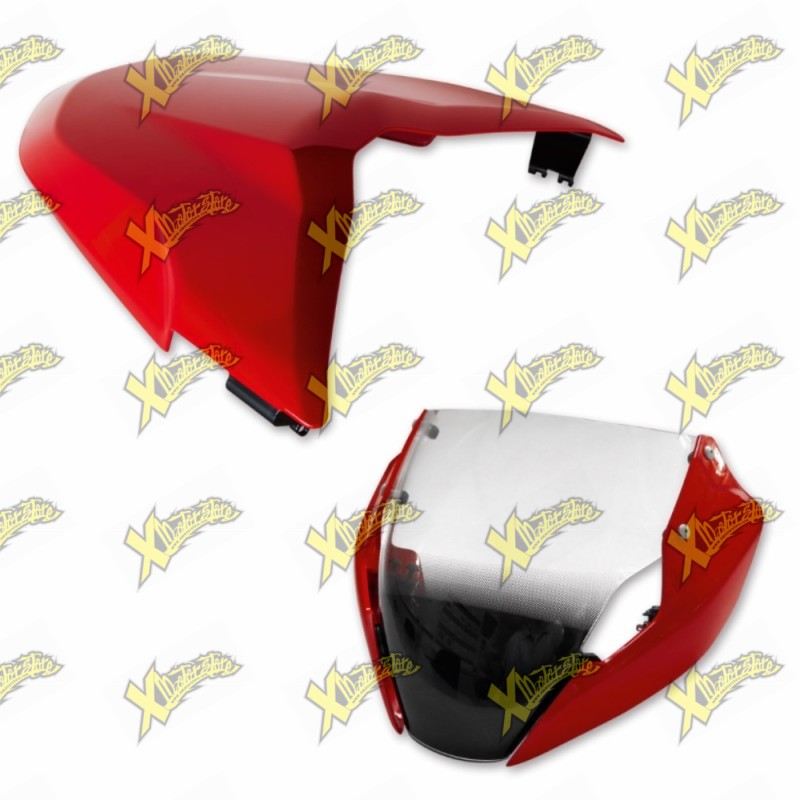 Kit Plus Ducati Monster 797 con cupolino sport e cover sella passeggero – Codice 97980571A