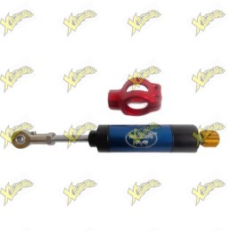 Adjustable minimoto steering damper complete with collar