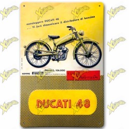 Insegna in metallo Ducati 20x30 – Codice 987694029