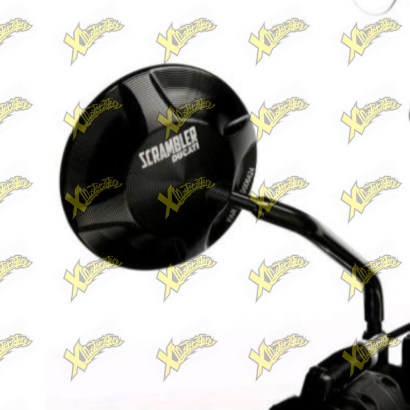 Original Ducati Scrambler Right Aluminum Mirror 96880181A