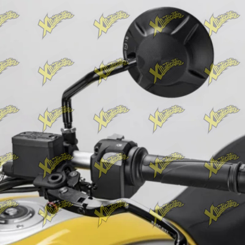 Specchio Retrovisore Sinistro Ducati Performance Scrambler Nero CNC 96880191A