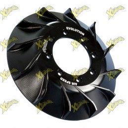 Ventola EVO Polini Vespa Primavera ET3 8 Fori Nera 171.0718
