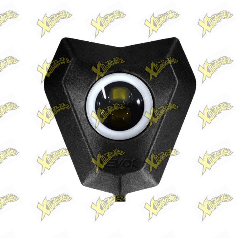 Fanale Anteriore EVOK Iron LED Tondo 2 Lenti Plug&Play KTM 246472222