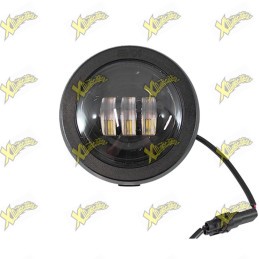 EVOK Iron LED Black Front Headlight Plug&Play Vespa HP FL 50 125 246472207