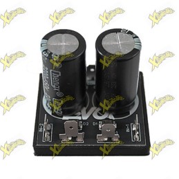 Fanale Anteriore EVOK Iron LED Fondo Cromato con Angel Eyes Plug&Play Vespa HP FL 50 125 246472212