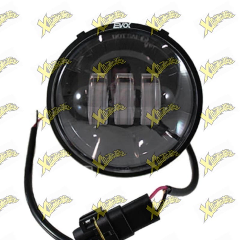 Fanale Anteriore EVOK Iron LED Fondo Nero Plug&Play Vespa 50 N L R 246472213