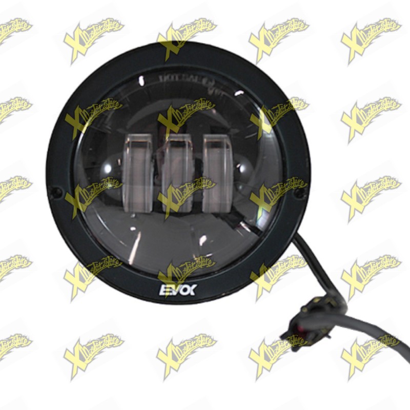 EVOK Iron LED Black Front Headlight Plug&Play Piaggio SI FL2 246472211