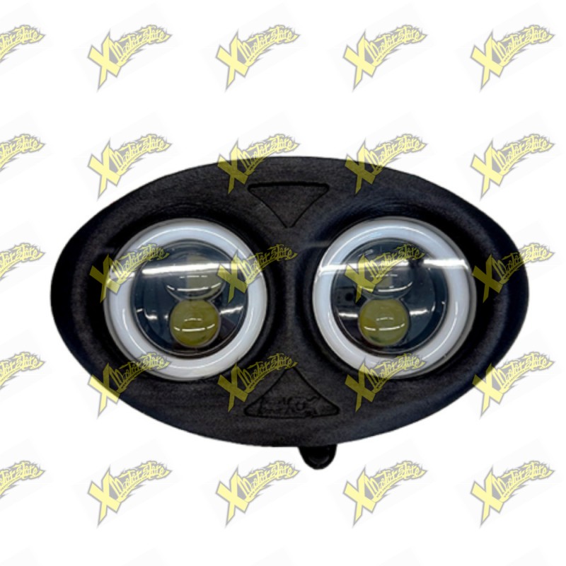 EVOK Iron LED Front Headlight Vespa 50 ET2 / 125 ET4 with Converter 246472224