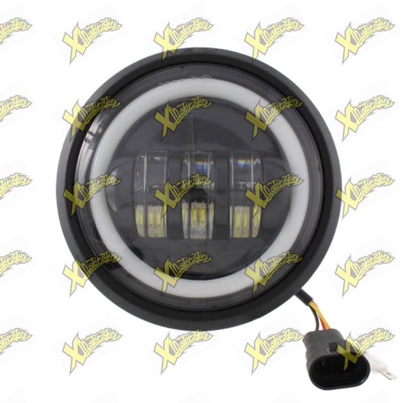 EVOK Iron LED Front Headlight Vespa 125 Primavera ET3 with Converter 246410104