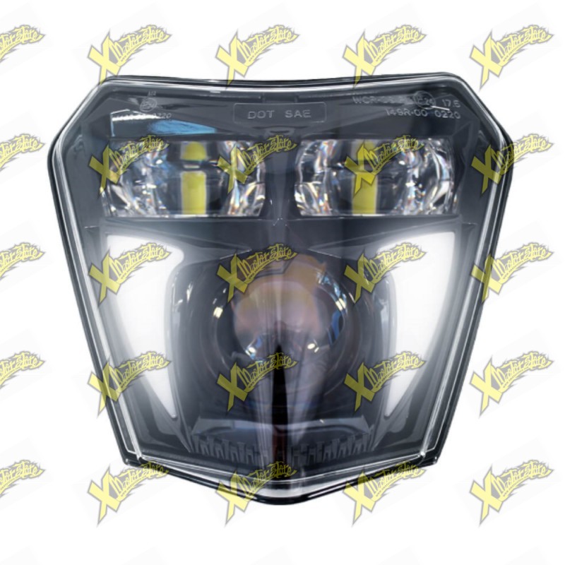 Fanale Anteriore EVOK Iron LED KTM 125–690 EXC SMR SX XC Omologato E-Mark 246472205