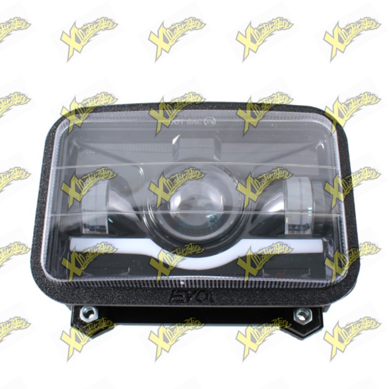 EVOK Iron LED Front Single Headlight for Piaggio Ape 50 – 246472192
