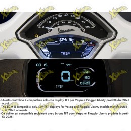 Polini ECM Engine Control Unit for Piaggio / Vespa 50 Euro 5 2025 TFT – 171.0025