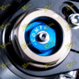 Tappo compressione forcella Ohracing con dado blu per forcella Ohracing Ohvale GP-0 GP-2 GP-7 03.FA.0333.L
