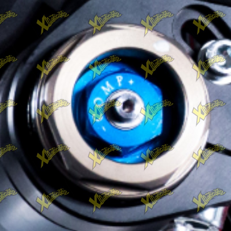 Ohracing Fork Compression Cap with Blue Nut for Ohracing Fork Ohvale GP-0 GP-2 GP-7 03.FA.0333.L