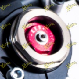Ohracing Fork Rebound Cap with Red Nut for Ohracing Fork Ohvale GP-0 GP-2 GP-7 03.FA.0334.L