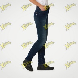 PMJ Sara Women Motorcycle Jeans blue