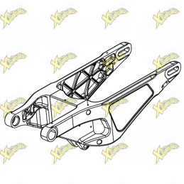 Ohvale GP-7 Complete Swingarm 04.FO.0001.L
