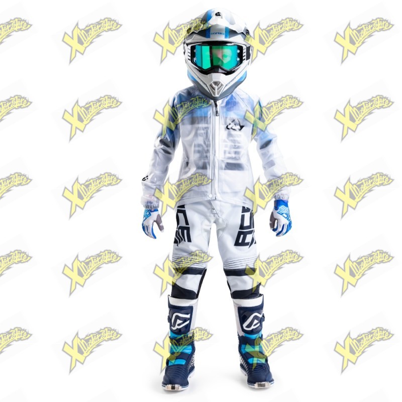 Acerbis Rain Transparent 3.0 Kid Waterproof Jacket 0023191