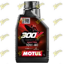 Olio Motul 300V Factory line road racing 10W-40 4t 104118 (1 litro)