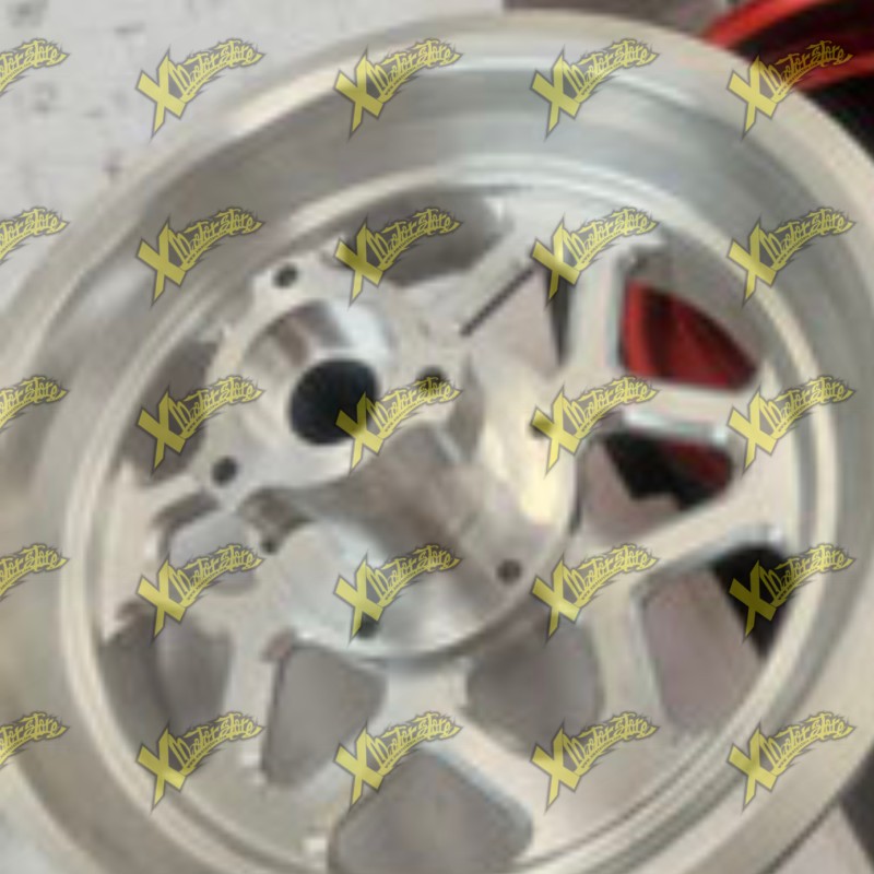 Coppia cerchi minimoto Blata CNC completi di mozzi