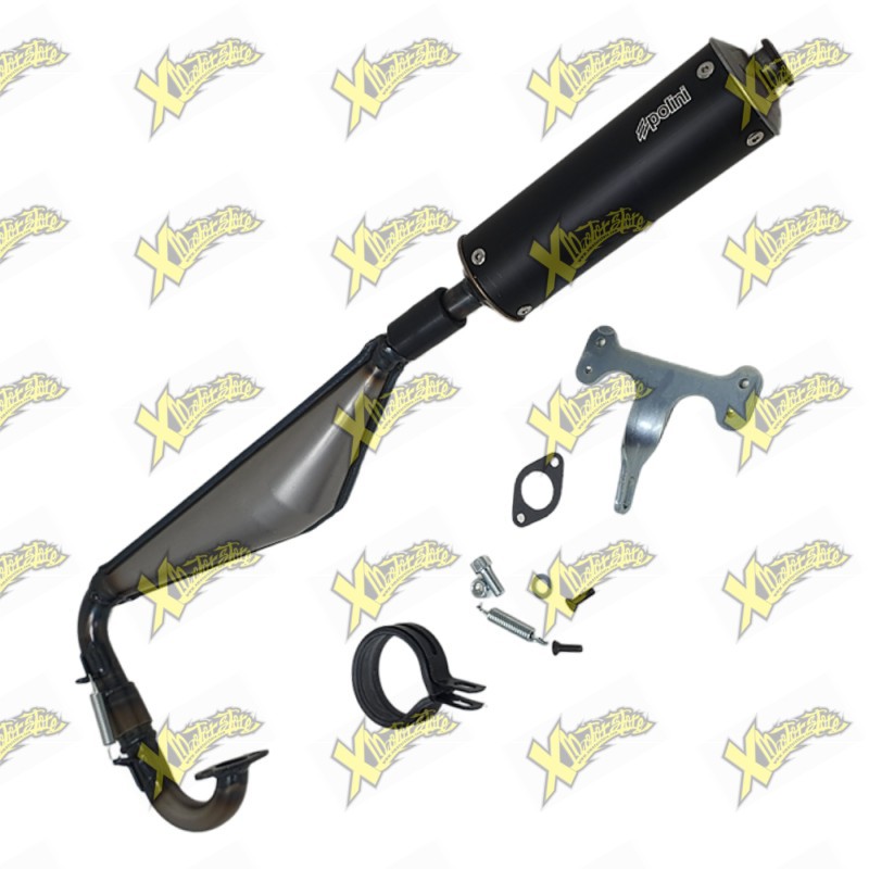 Polini minimoto muffler for 4.2 hp engine 143.425.035