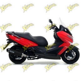 Terminale di scarico Arrow Urban Dark omologato per Kymco X-Town 300 2017-2018 53531ANN