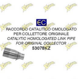 Arrow Homologated Catalytic Mid-Pipe for Kymco X-Town 300 2017-2018 53078KZ