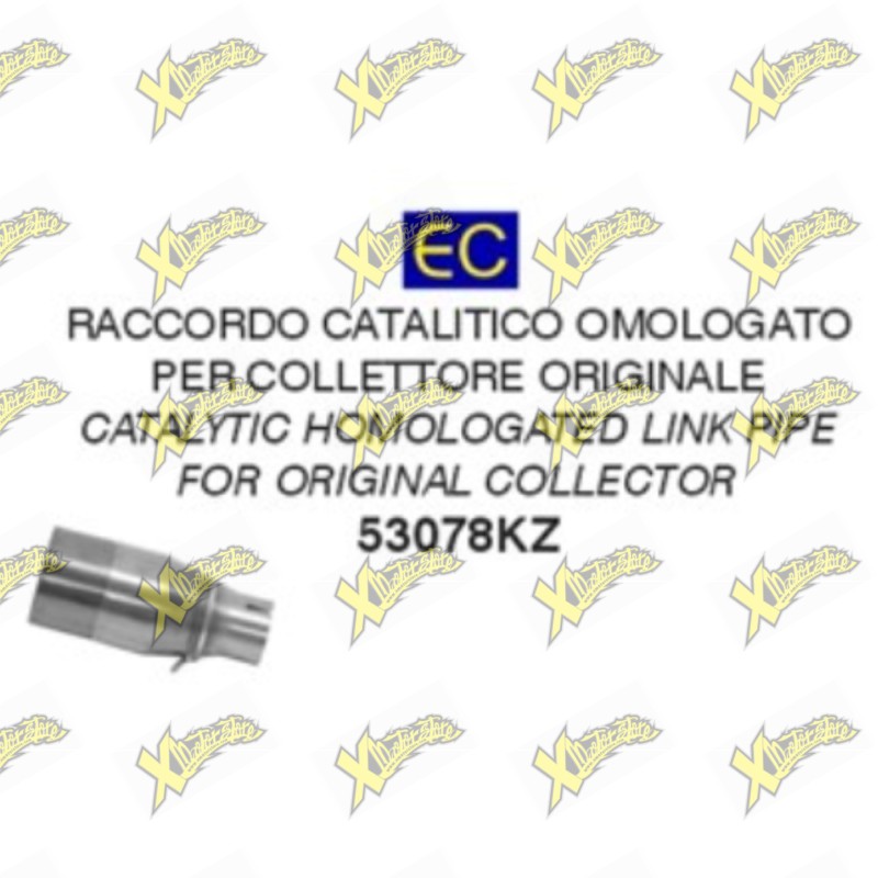 Collettore scarico Arrow catalizzato omologato per Kymco X-Town 300 2017-2018 53078KZ