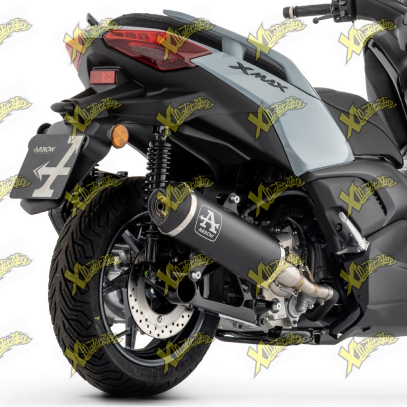 Arrow Urban Dark Racing Silencer for Yamaha XMAX 300 Euro 5+ MY2025-2026 53060ANN