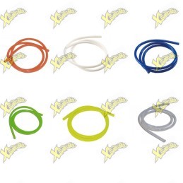 Tubo benzina silicone vari colori 5x9mm