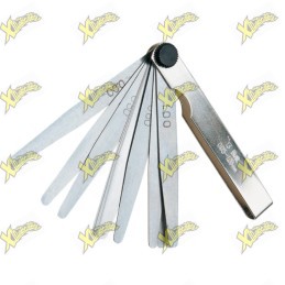 Spessimetro in acciaio inox certificato DIN 2275 13 lame 568009003