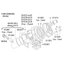 KIT PIAGGIO ZIP SP H2O D.47,6 CORSA 39,3 BIELLA 85