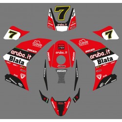 Graphics Blata Last Chaz Davies Ducati replica