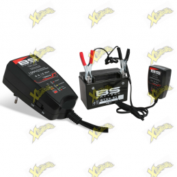 BS Battery BS10 Smart Battery Charger and Maintainer 6V/12V 1A for Lead Acid & Lithium Batteries