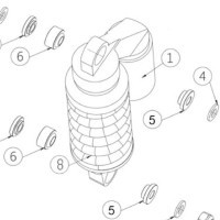 Ohvale shock absorber assembly